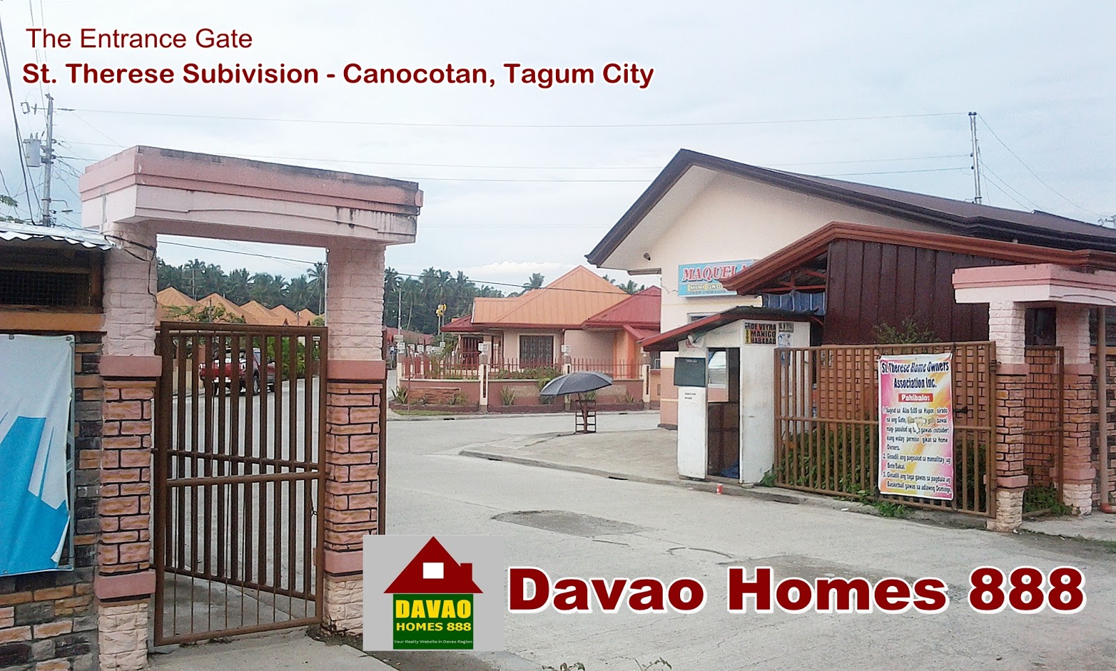 DAVAO HOMES 888 ST. THERESE SUBDIVISION Tagum City, Davao