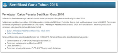 Download Jadwal Sertifikasi Guru tahun 2016