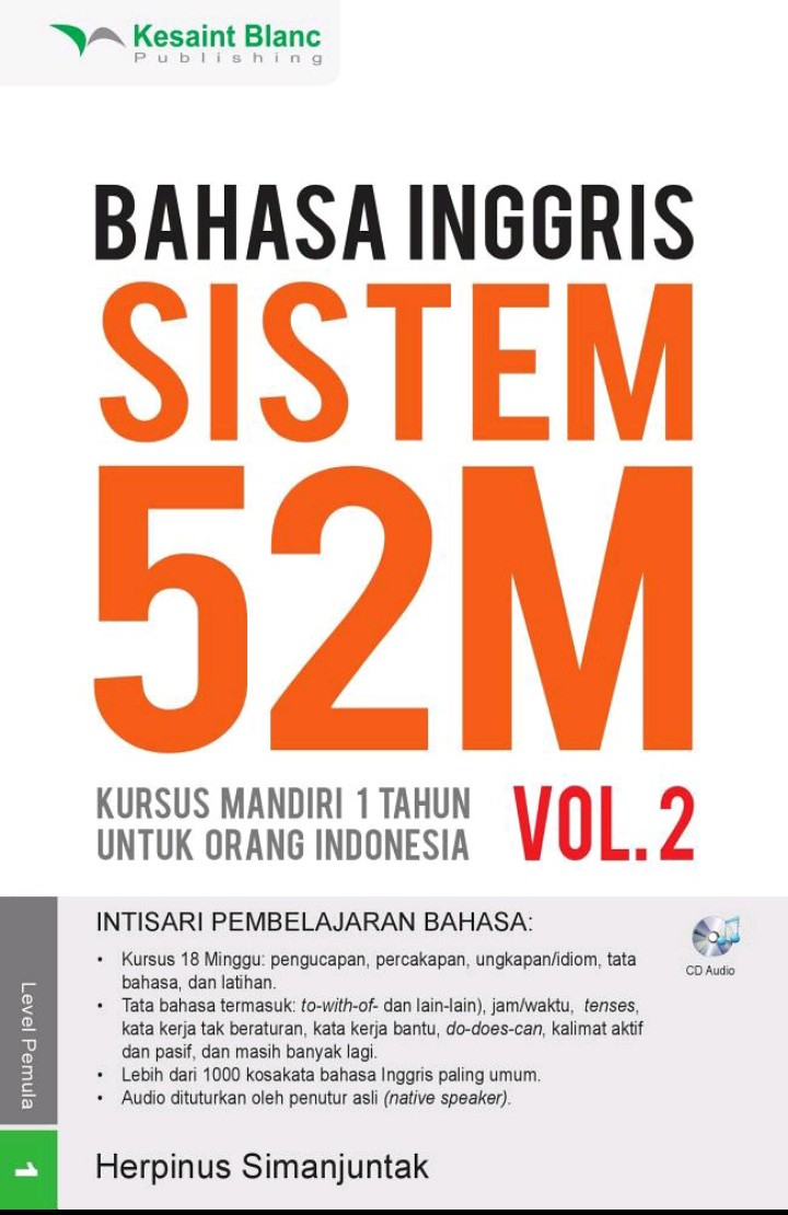 buku bahasa inggris sistem 52 m vol 2 bacaan gratis