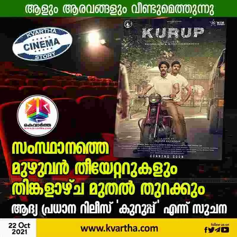 News, Thiruvananthapuram, Cinema, Mohanlal, Government, Minister, Theater, Top-Headlines, COVID-19, Report, Kerala, Cinemas in Kerala to open on October 25 with no major releases.