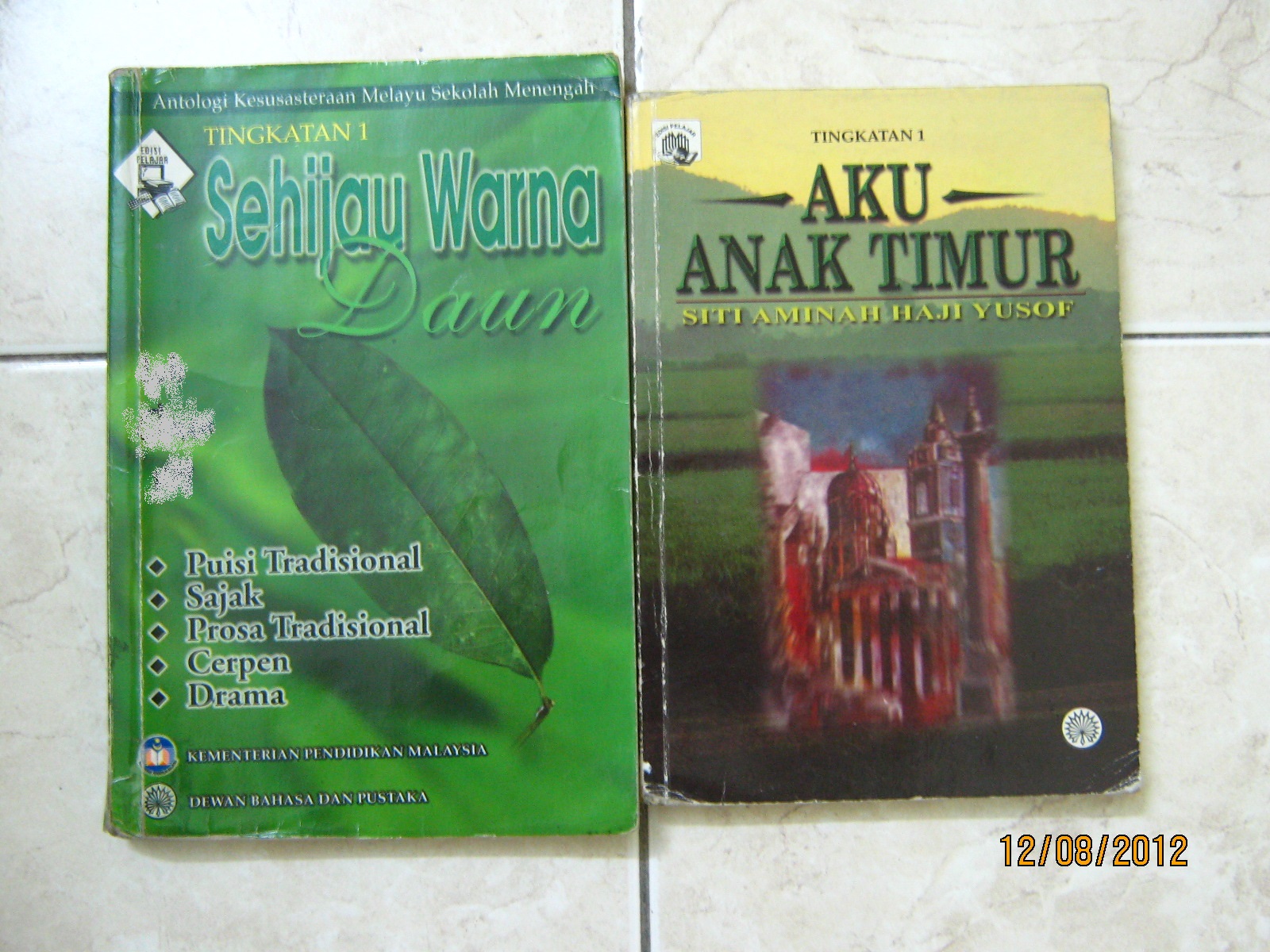 Novel Form 5 Bahasa Melayu AnthonyilFitzgerald