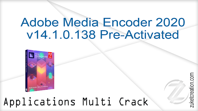 Adobe Media Encoder Cc 2019 V13.1.5.35 Crack Adobe Media Encoder Cc 2019 V13.1.5.35 Crack