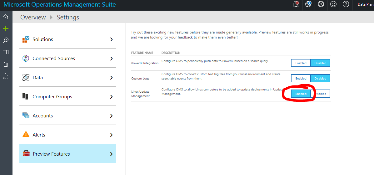 Patching linux servers in Microsoft Azure