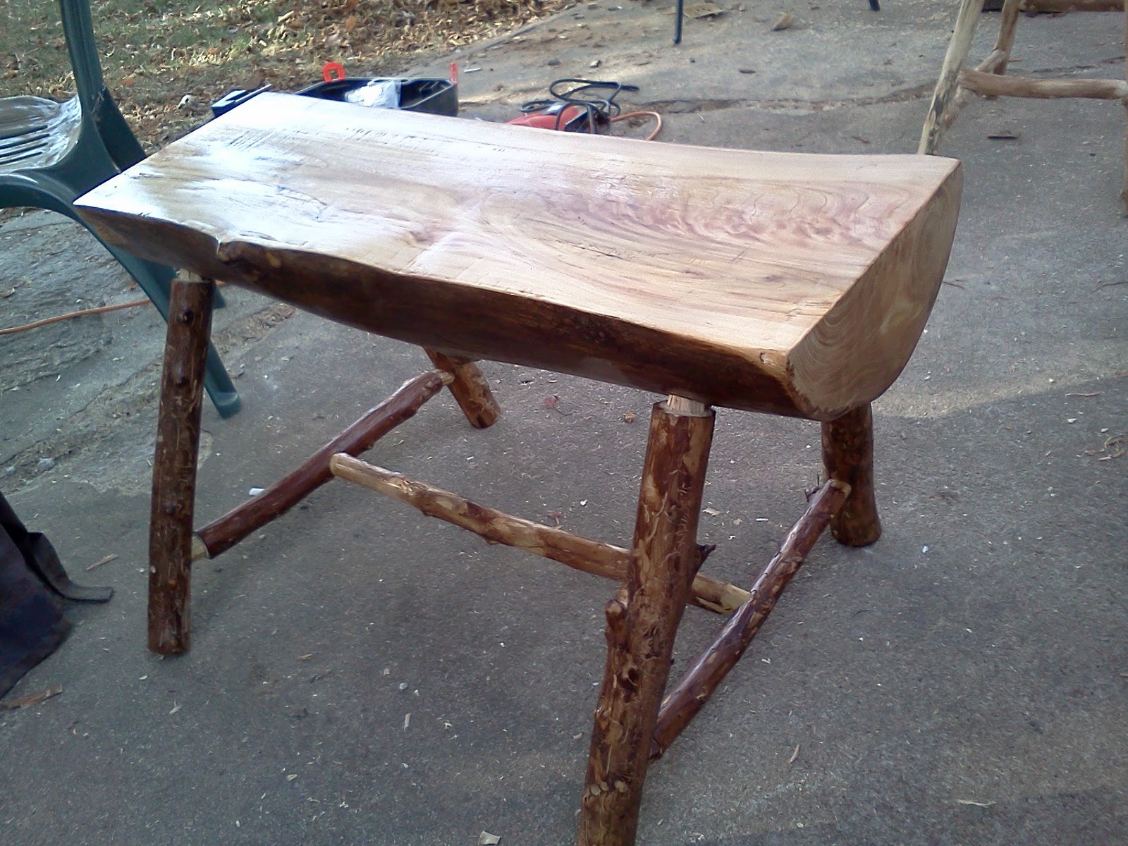 Handmade Rustic & Log Furniture Projects already completed