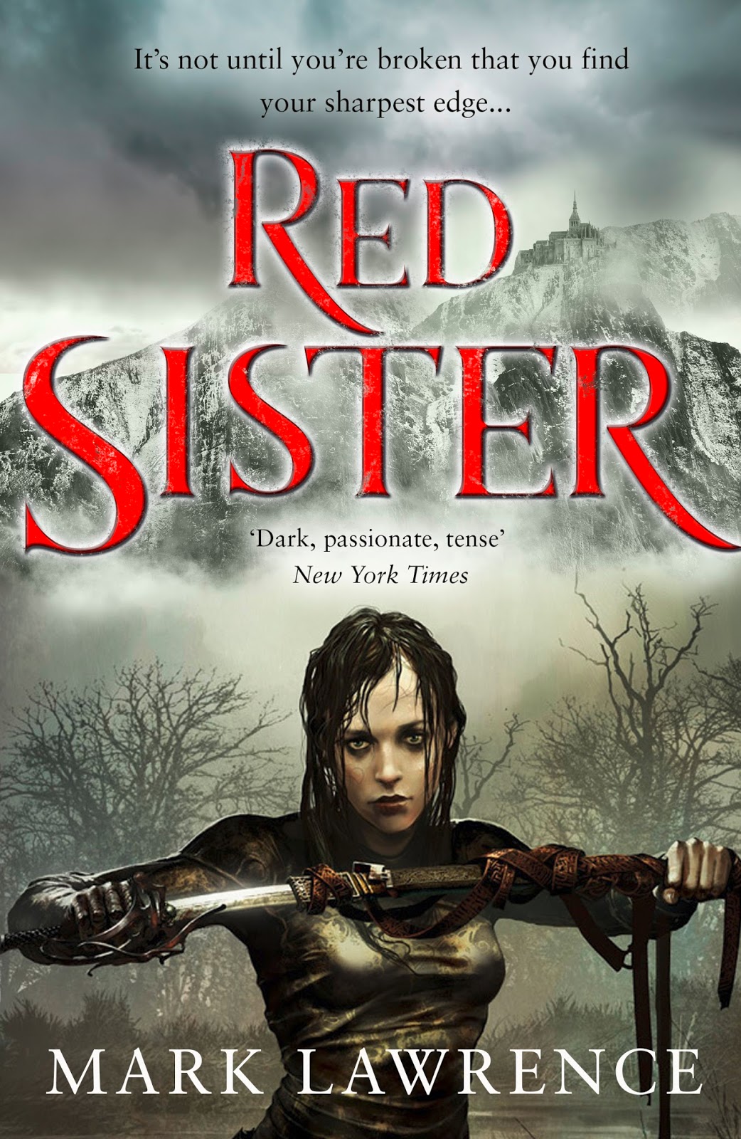 Pat's Fantasy Hotlist New UK cover art for Mark Lawrence's RED SISTER