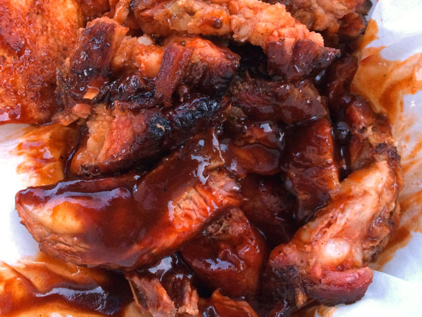 BBQ Rib Tips, Chicago Style