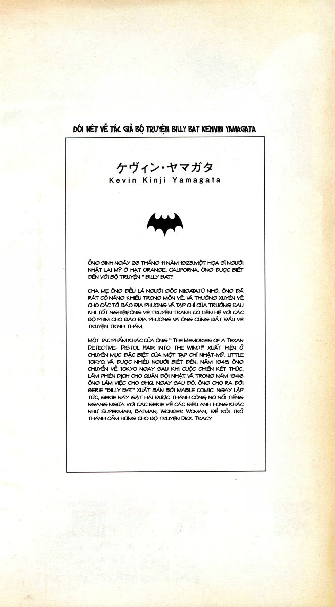 Billy Bat chapter 2 trang 3