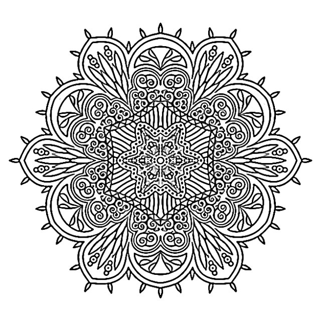 Mandala coloring pages holiday.filminspector.com