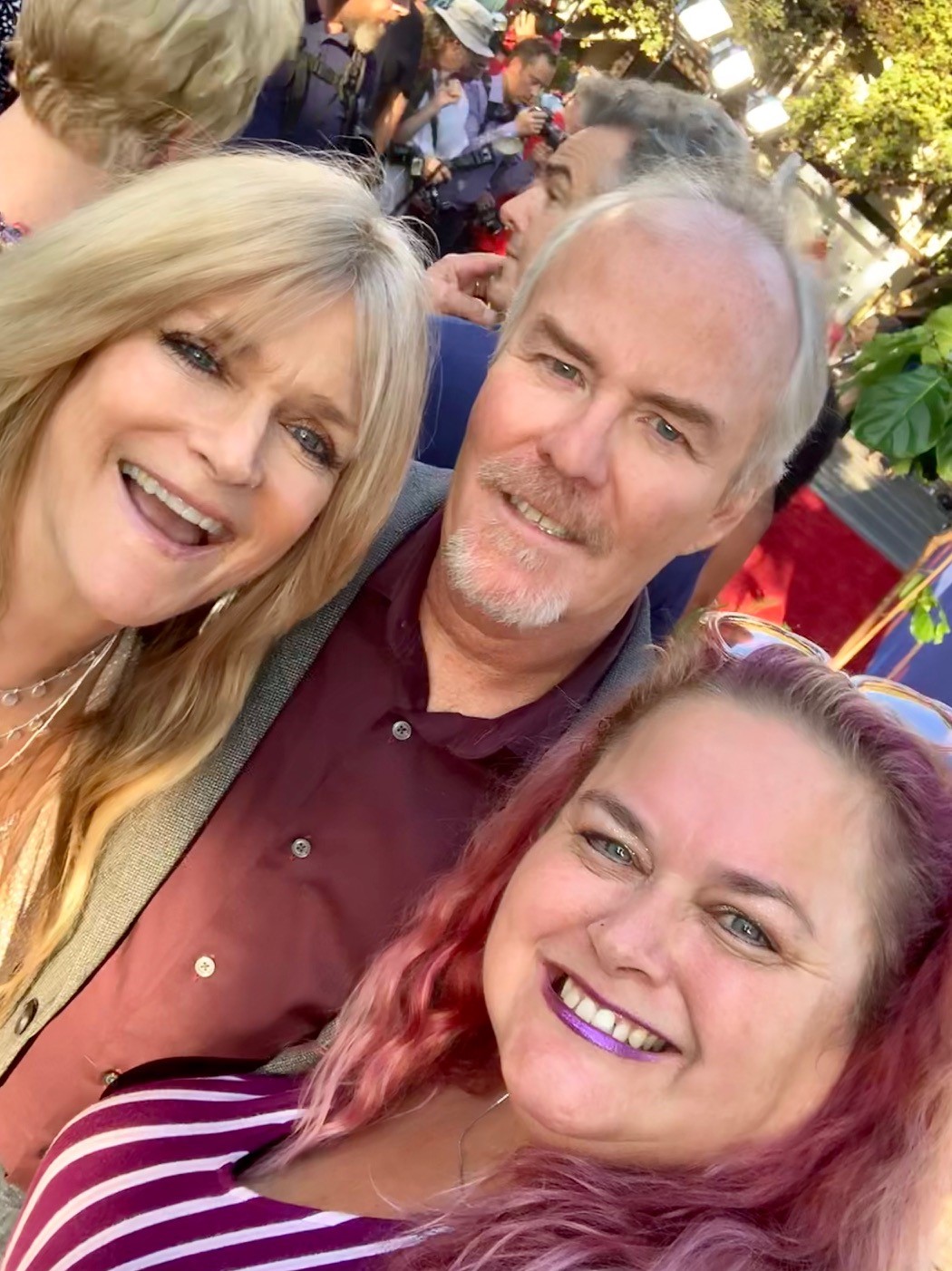 Thinking Pink Pinky's Fandance Mike Lookinland & Susan Olsen