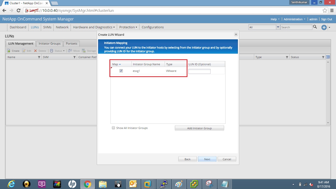 Remote Infrastructure Management Clustered Data Ontap 9 NFS and iSCSI
