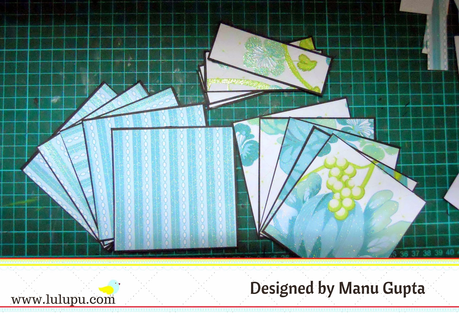 Lulupu - The Craft Lounge: Explosion Box with a 3D cake : Tutorial