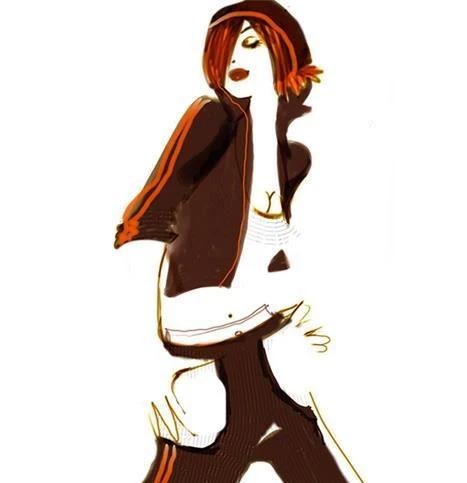 Sophie Griotto 1975 | French fashion illustrator