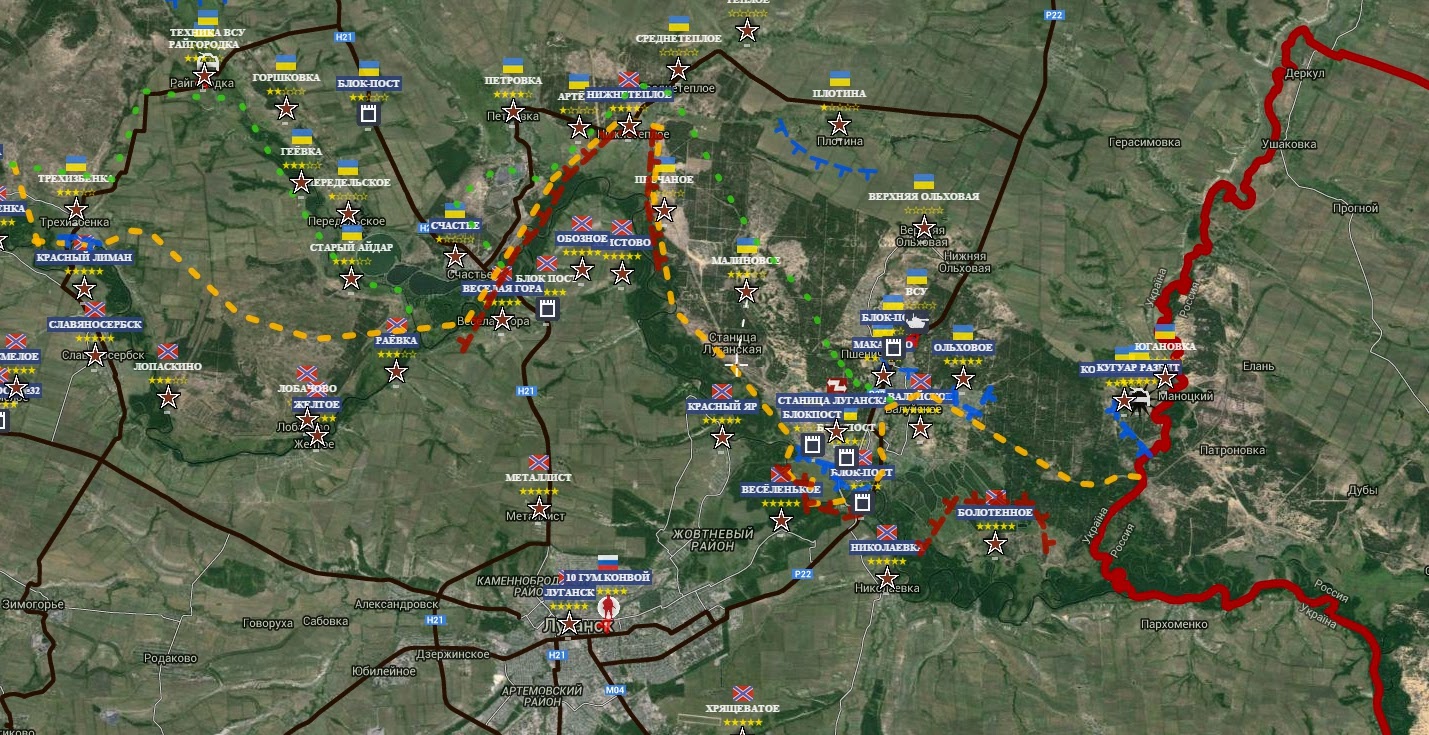 Макарово луганская область карта