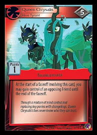 My Little Pony Queen Chrysalis, Hive Tyrant Marks in Time CCG Card
