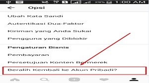 Cara Menghapus Akun Bisnis di Instagram
