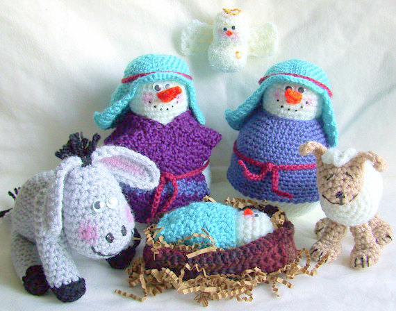 Christmas nativity Crochet pattern