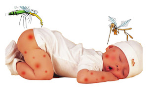 đuổi muỗi cho trẻ