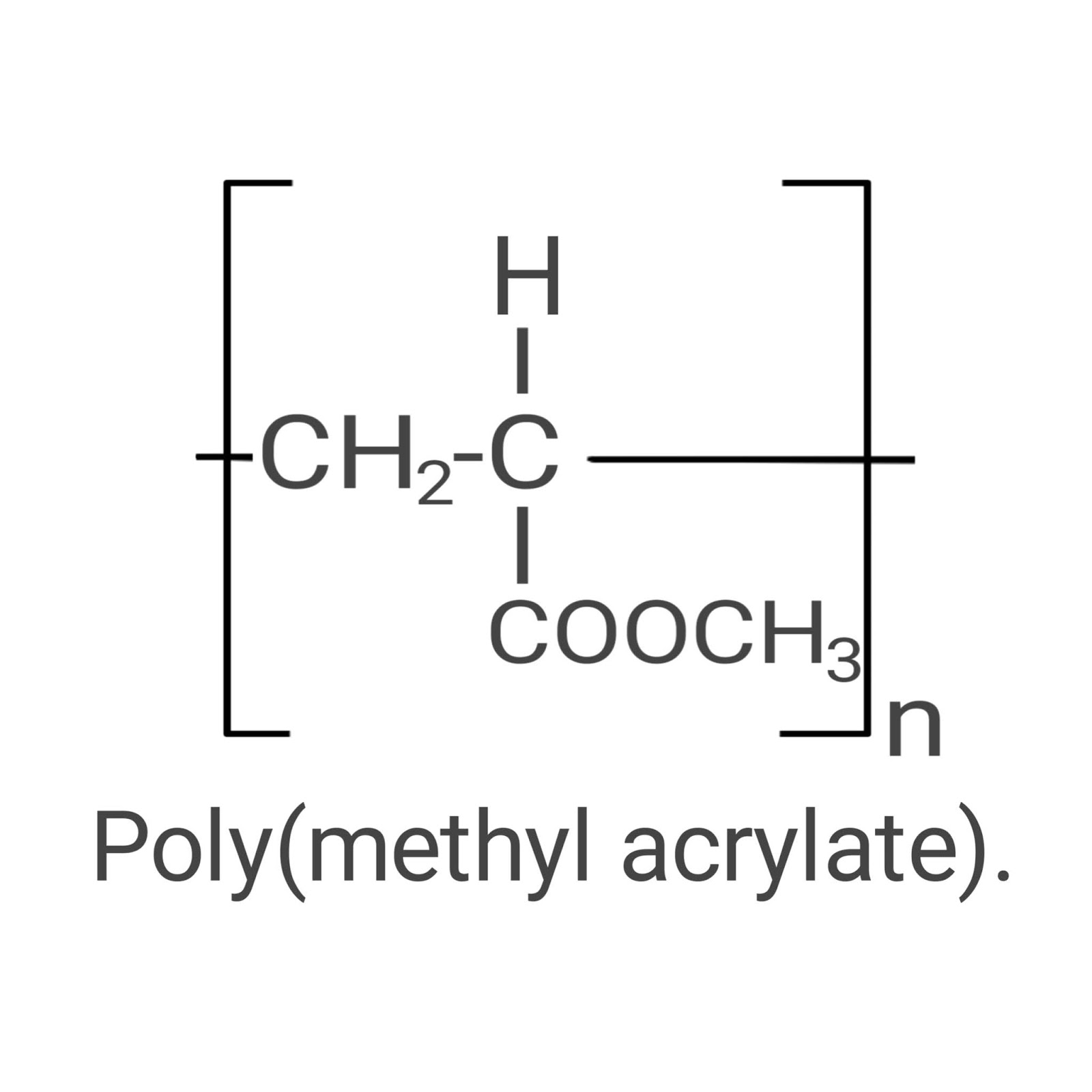 Poly(methyl acrylate).