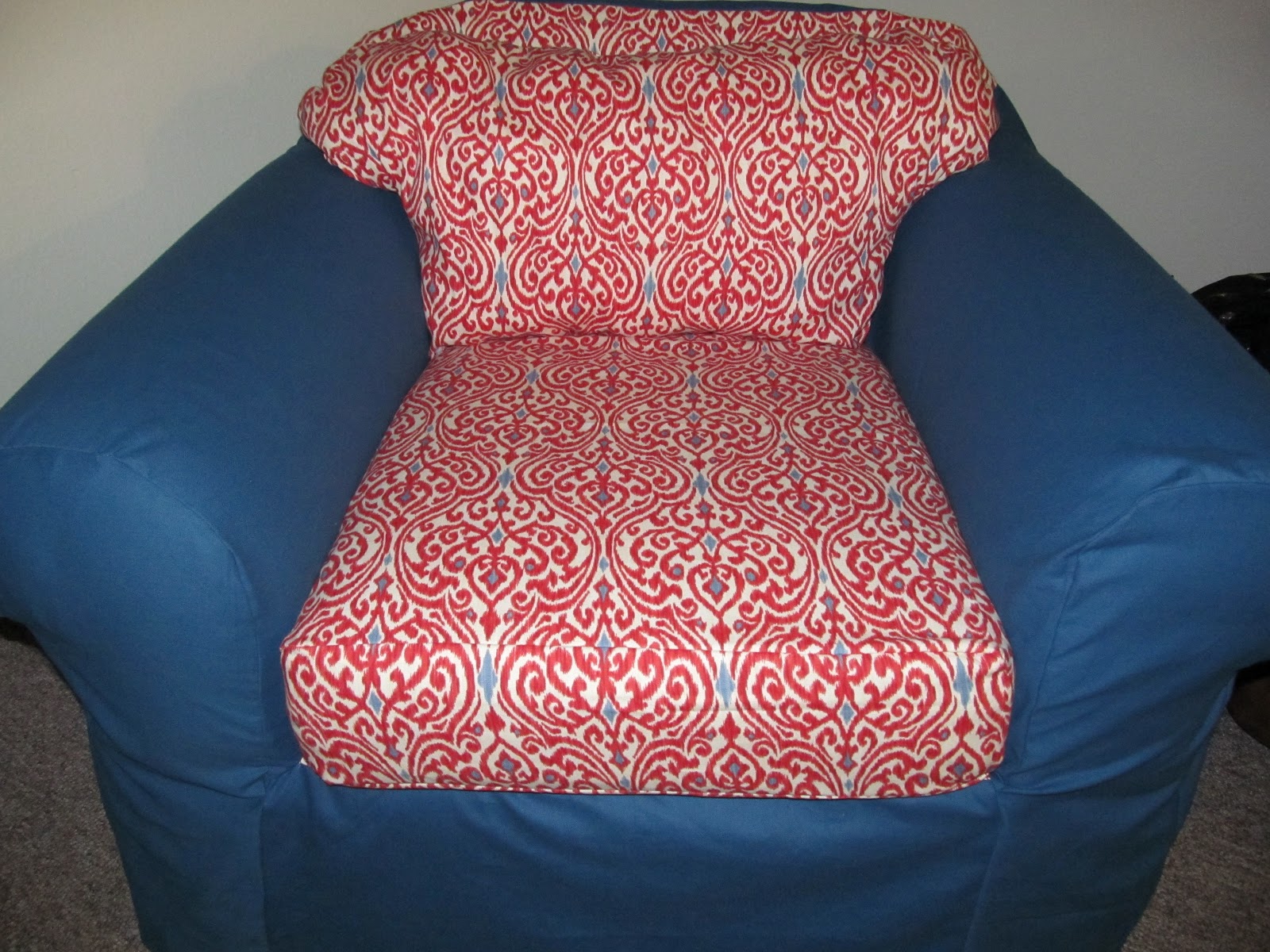 Redefining Modesty DIY Sofa Slipcover