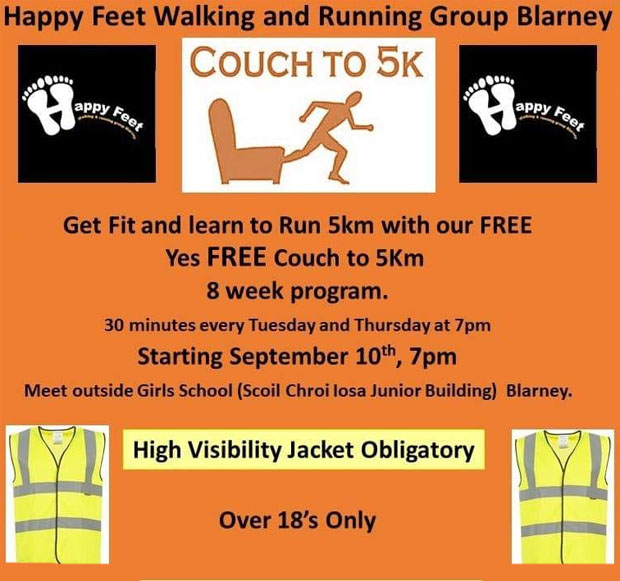 Running In Cork Ireland Couch To 5k Programmes In Sept 2019 In