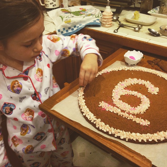 Joanna: Happy Birthday & Giant Chocolate Chip Cookie Cake