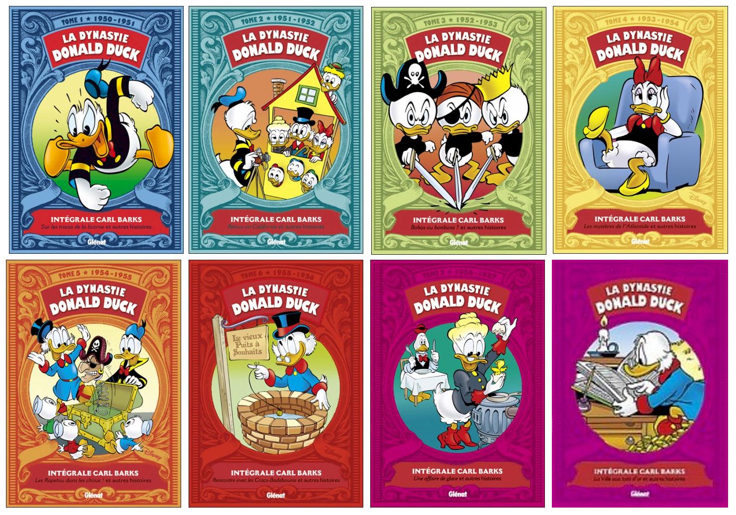 Les personnages de donald