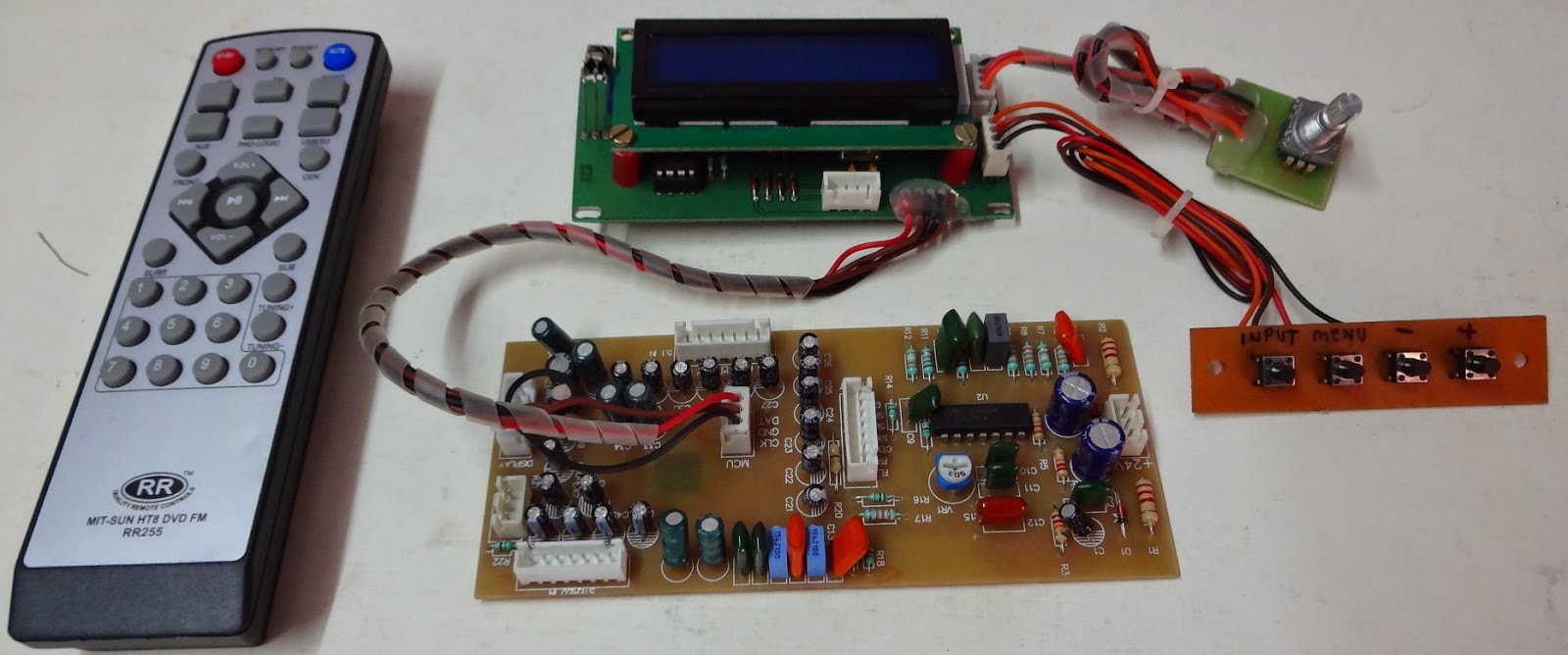 DIY HD Audio Kits 5.1 Remote Control Preamplifier Kit