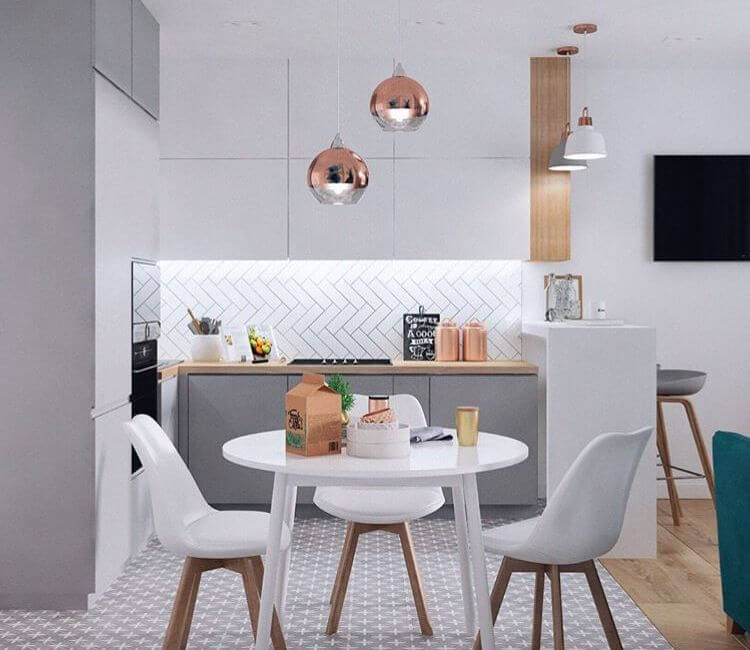 Porqué elegir una mesa redonda para la cocina | Decoración
