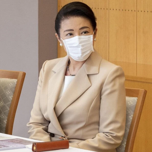 Emperor Naruhito and Empress Masako made virtual visits to the Japanese Red Cross Society Medical Center