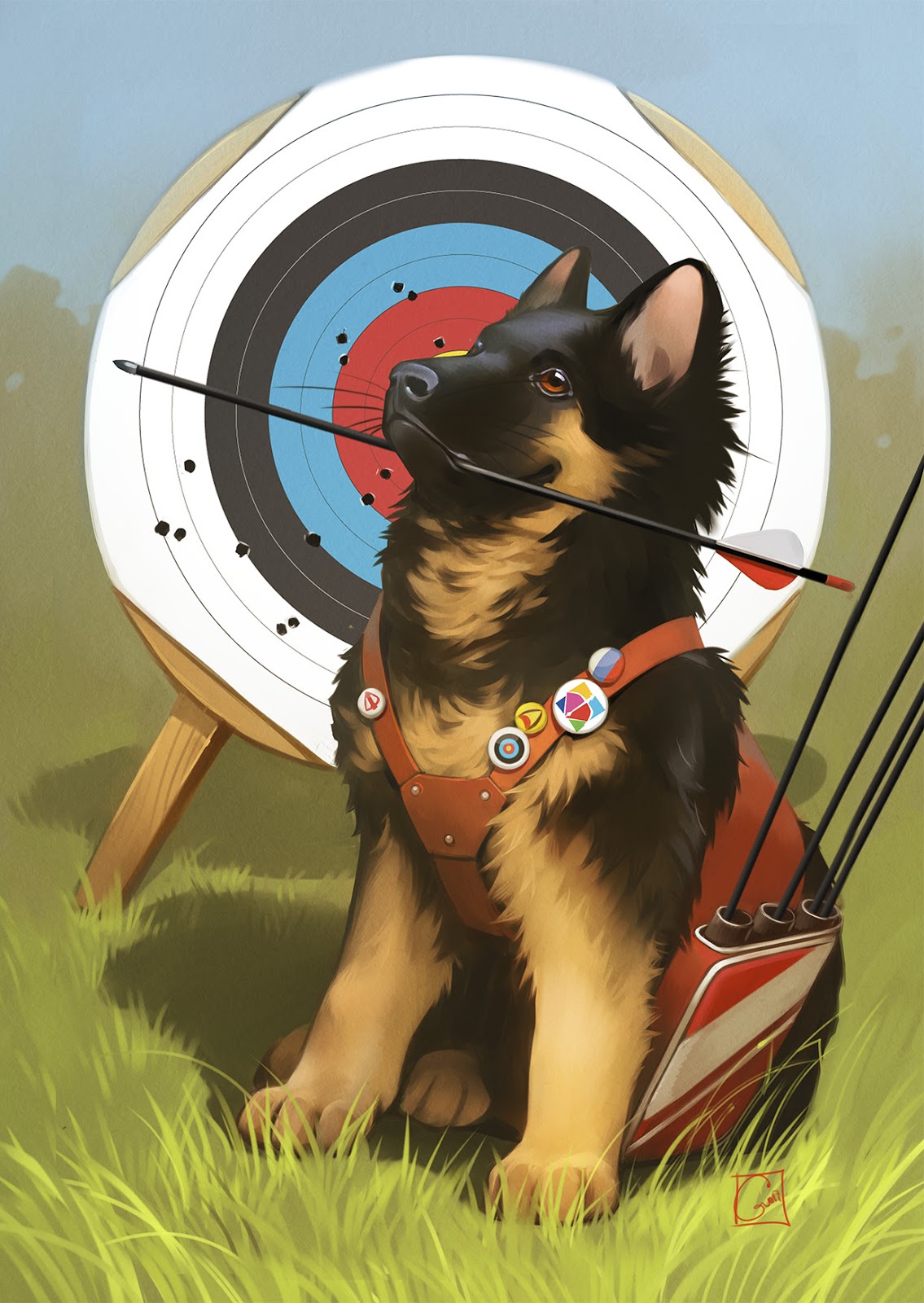 The Manse 6 Ways for Dogs to shoot Arrows
