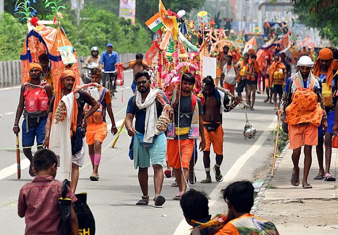 Kanwar Yatra: Around 3.30 cr pilgrims reach Haridwar