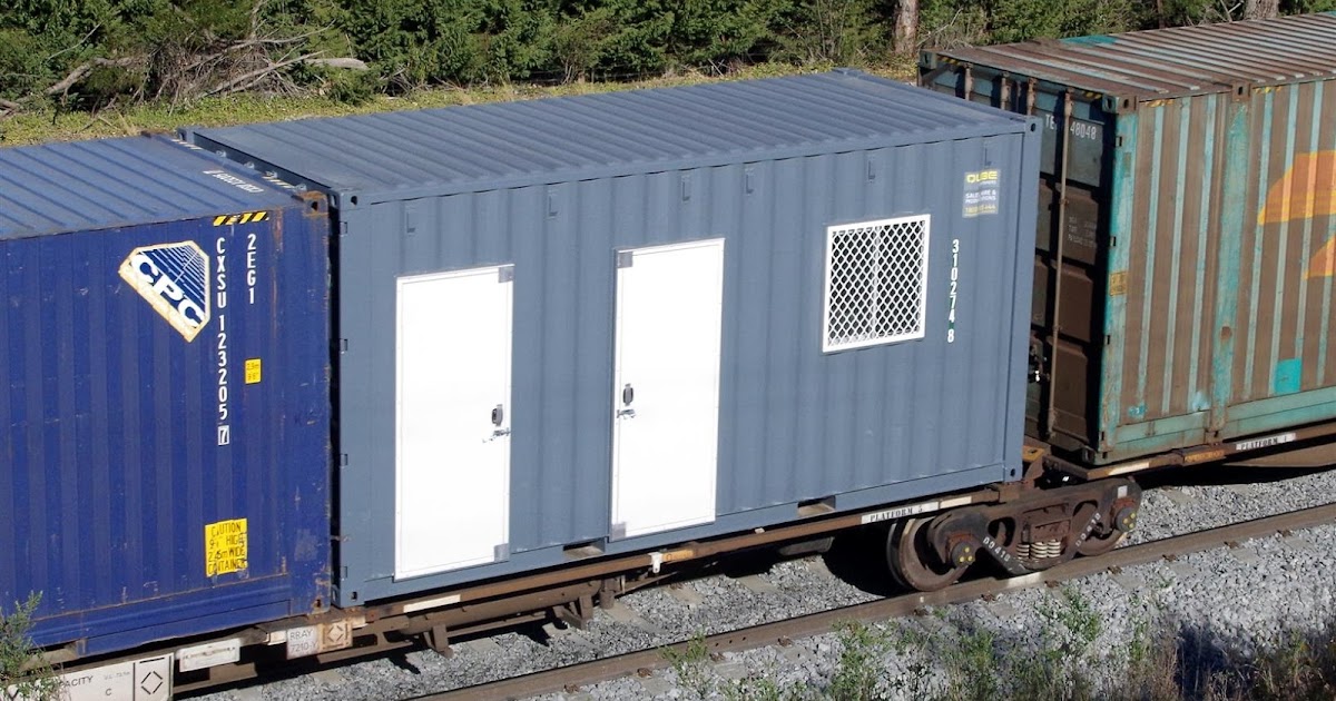 Rollingstock News: Qube Container Hut