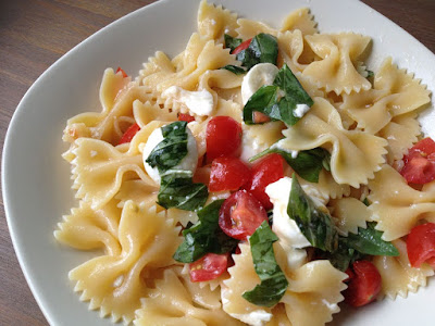 Pastasalade Caprese