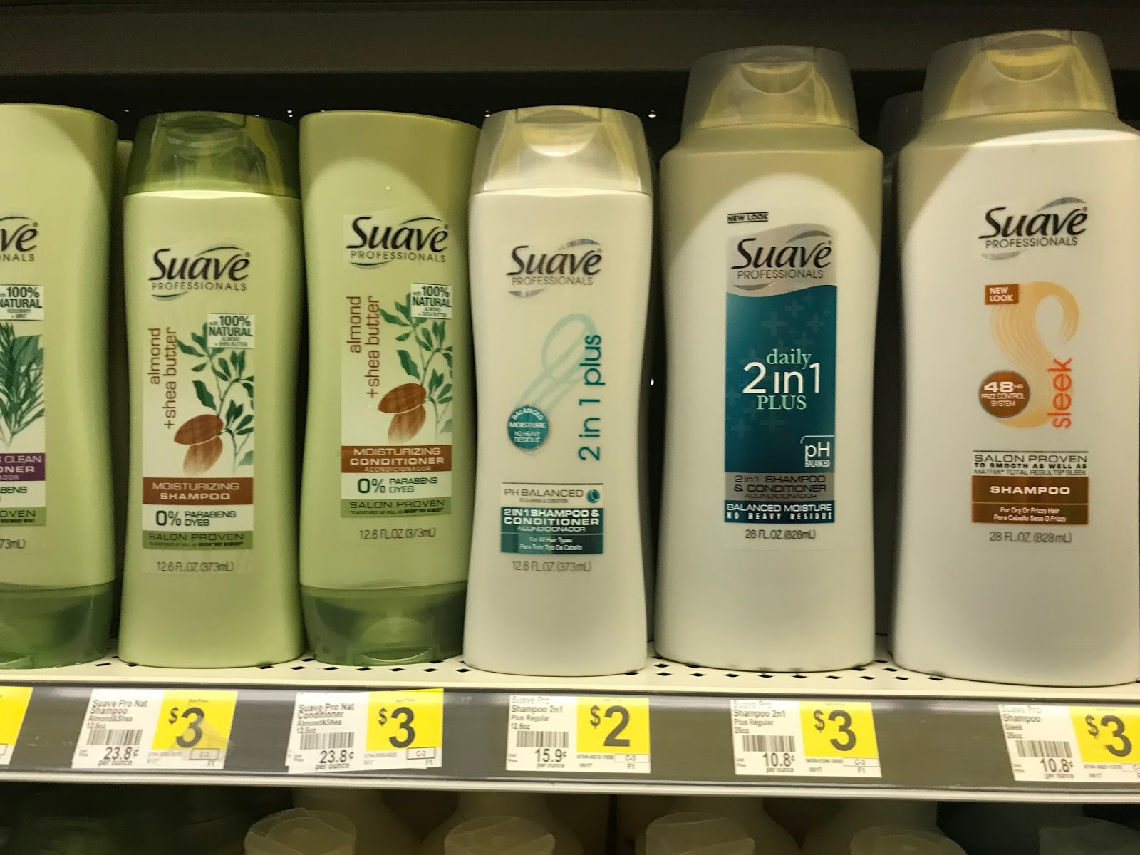 Dollar General Suave 2In1 Hair Care 67 Cents Each (Normally 2!)