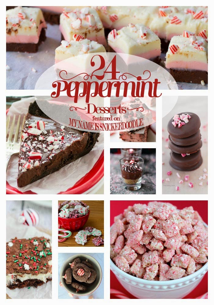 My Name Is Snickerdoodle: Peppermint Dessert Recipes For Christmas