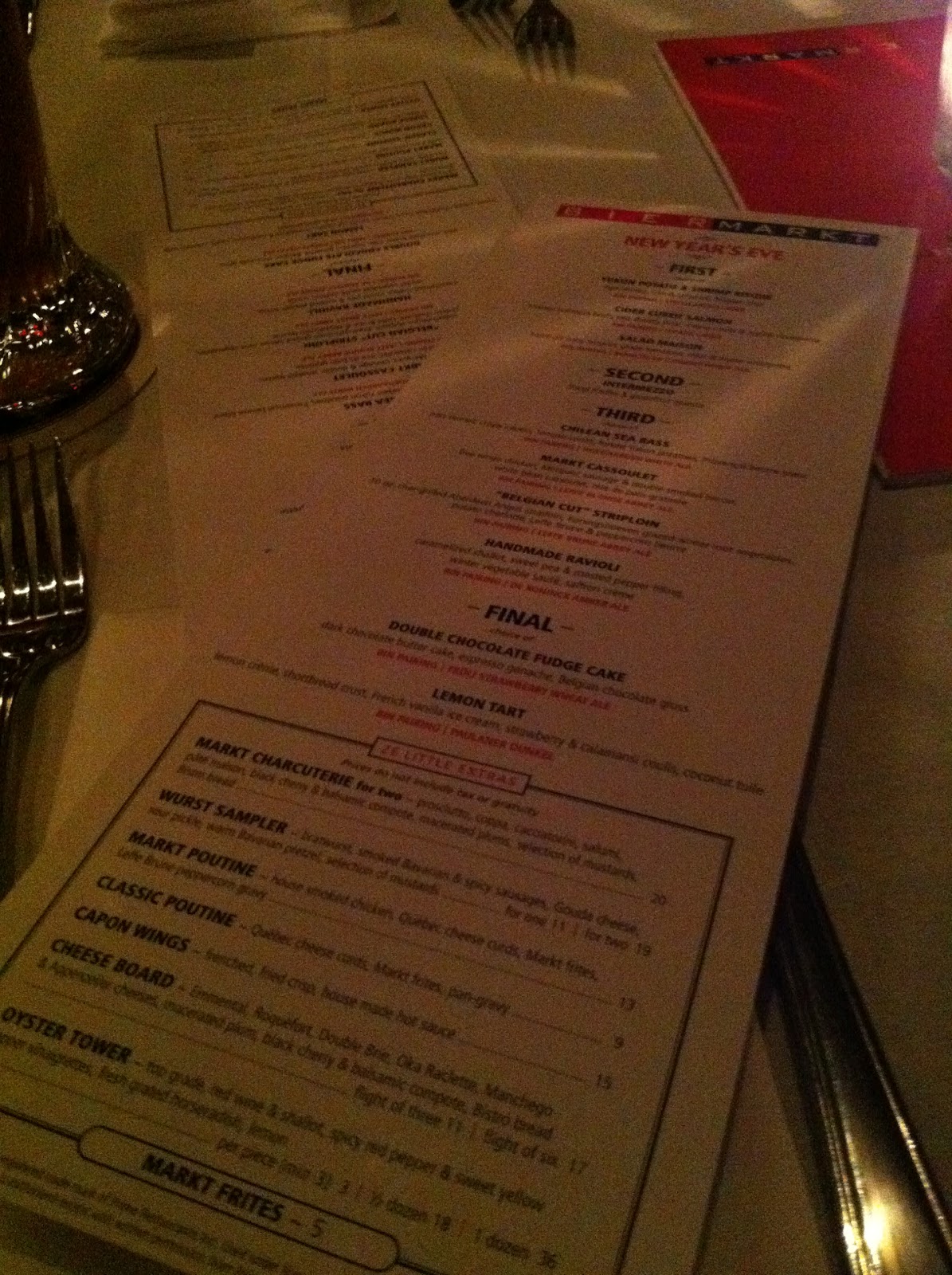 to.live.my.life NYE Bier Markt Shops at Don Mills