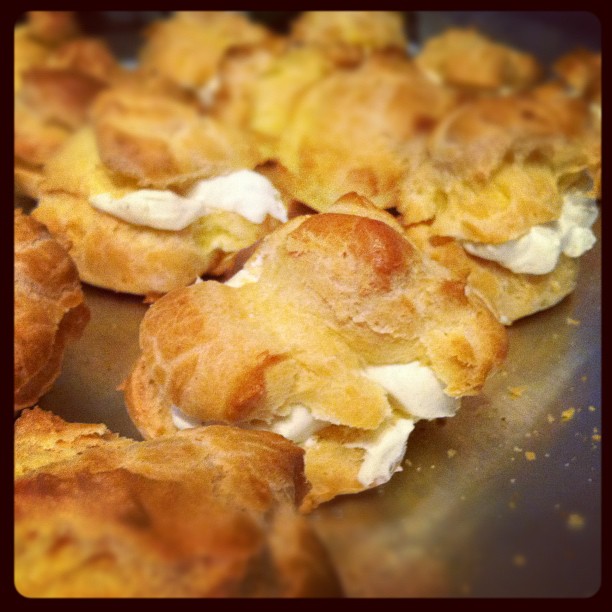 Spare Parts Eggnog Cream Puffs