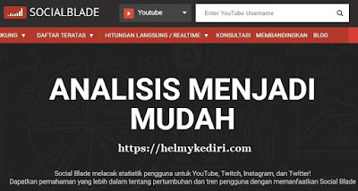 mengetahui pendapatan channel youtube