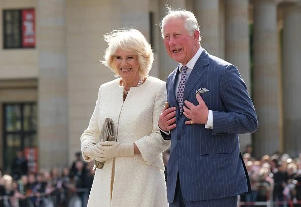 The Prince of Wales and The Duchess of Cornwall in Berlin. Chancellor Angela Merkel. The Queen’s Birthday Party