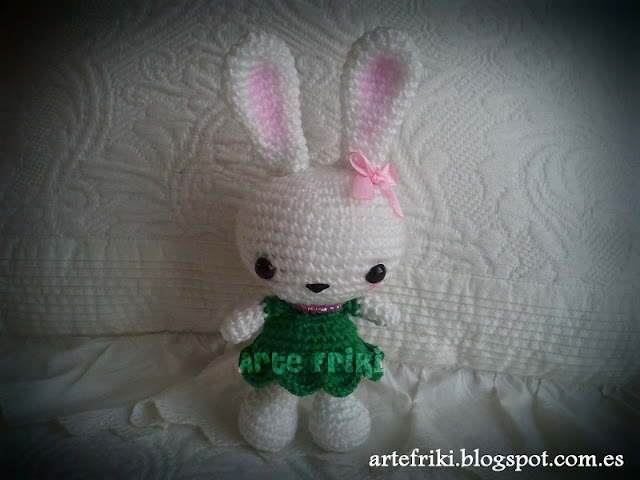 conejo amigurumi crochet doll ganchillo muñeco bunny cute 