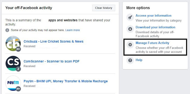How To Clear Data Facebook Collects About You From Other Sites and Apps