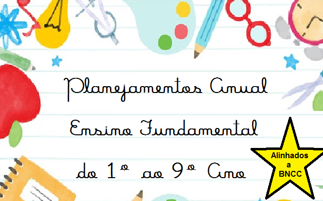 Planejamento anual de Educação Física 1º ao 9º ano - Fundamental 1 e 2