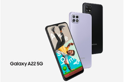 harga dan spesifikasi samsung galaxy a22 5g