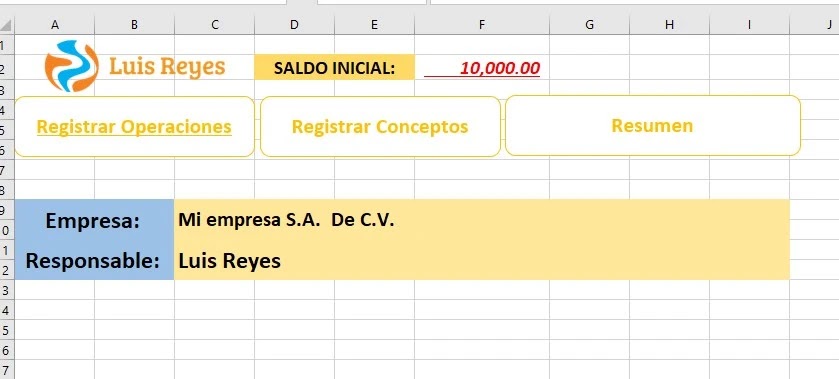 blanco lechoso cura Multiplicación Control de Caja Chica en Excel | El blog de Luis Reyes