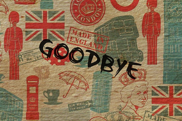 British flag-Goodbye Great Britain