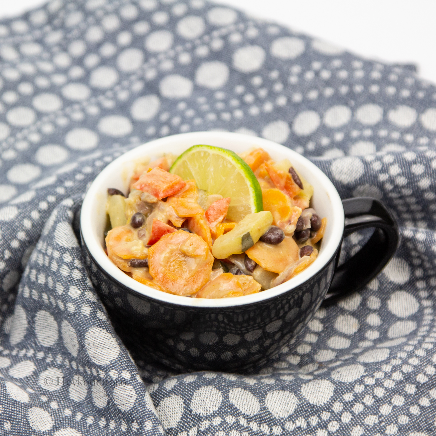 Vegetable Sauce with Lime and Coconut Milk