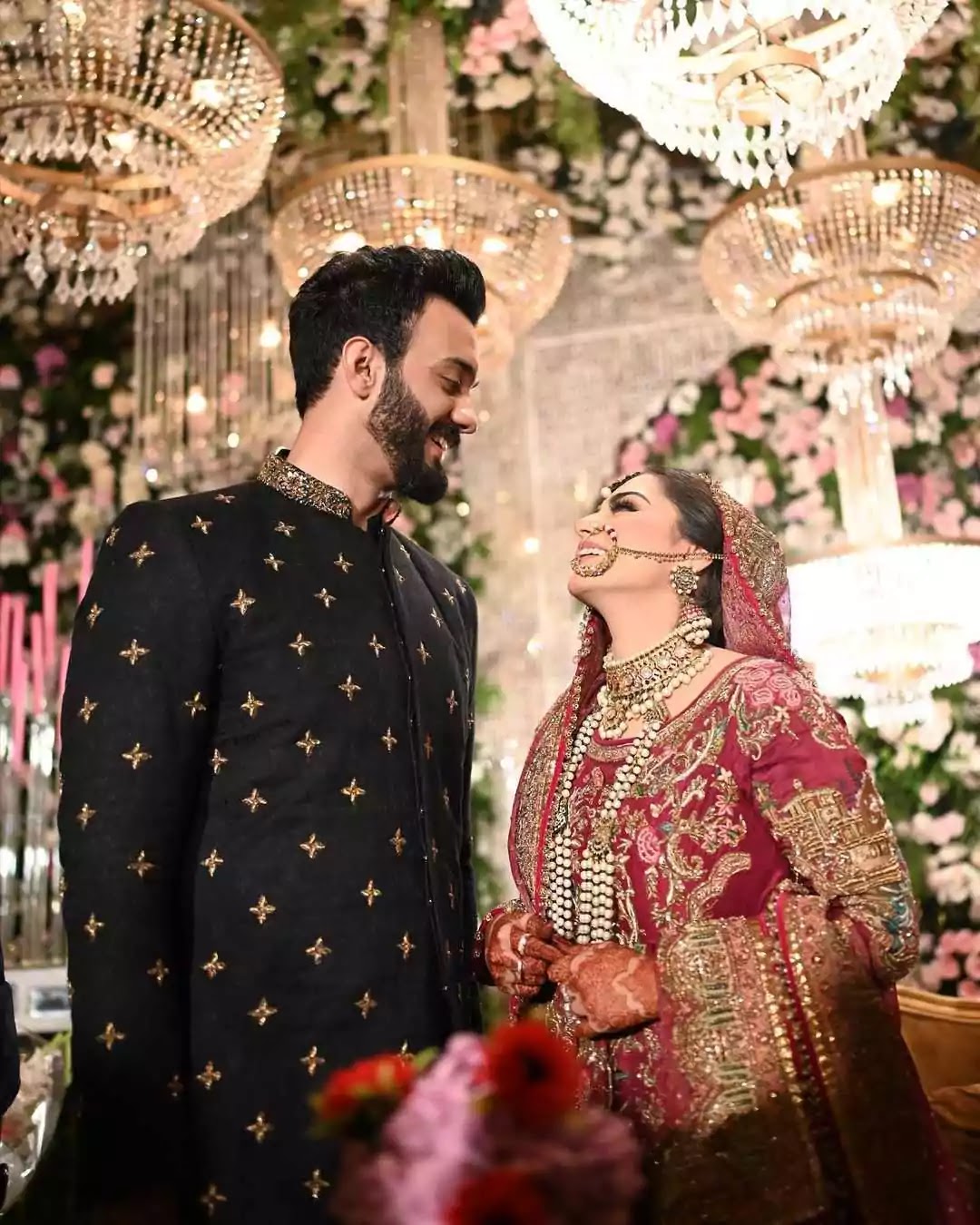 Komal Baig Wedding Pictures With Her Husband