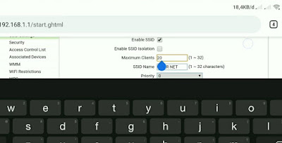 Coba Setting Modem ZTE F609