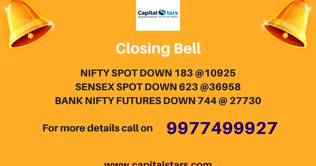 Closing Bell By CapitalStars 13/August/2019