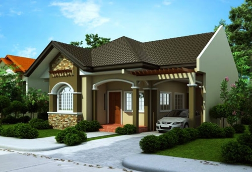 gambar rumah minimalis sederhana 1 lantai model 40